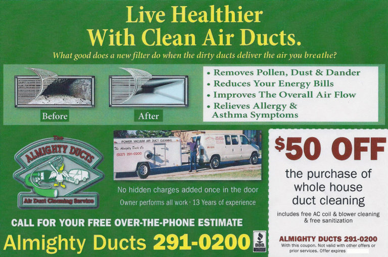 Sanitizing Services Dryer Vent Cleaning Dayton, OH